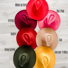 Load image into Gallery viewer, Wild Indigo - Love Her But Leave Her Wild Burned Hat: Tan / Rancher