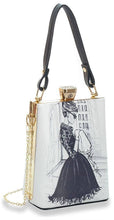Load image into Gallery viewer, Handbag Express - Retro Design Print Petite Hand Tote: Multi1