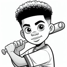 Load image into Gallery viewer, 3 Kool Kings - Positive Vibes: Color and Activity Book For Black Boys