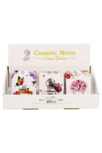 Load image into Gallery viewer, Cap Zone - Perfumes Floral Makeup Mirror - 12 Pcs: ASSORTED / ONE SIZE