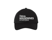 Load image into Gallery viewer, Calm Down Caren - Real Housewives of CUSTOM Embroidered Dad Hat: Black