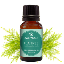 Load image into Gallery viewer, Best of Nature - Tea Tree Essential Oil, 100% Pure - 15ml / 100ml: 1/2 oz
