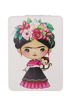 Load image into Gallery viewer, Cap Zone - Frida Kahlo Rectangular Compact Makeup Mirror: ASSORTED / ONE SIZE