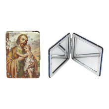 Load image into Gallery viewer, TAPA fashion - Religious Rectangular Glitter Compact Makeup Mirror JM6423-2 (12PC): ASSORTED