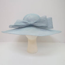 Load image into Gallery viewer, KaKyCo - 122008 Large Simple Ribbon Sytle Sinamay Bow Hat: FUCHSIA