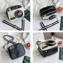 Load image into Gallery viewer, ACCITY - CAMERA-SHAPED SHOULDER BAG_CWAB1001: Black / (OS) 1