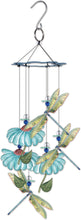 Load image into Gallery viewer, Sunset Vista Designs - 15" Dragonfly Painted Metal Wind Chime Garden Decor - 93707