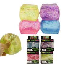 Load image into Gallery viewer, TAPA fashion - Colorful Glitter Cube Squishy Toy SS6510-52! (12PC): Assorted