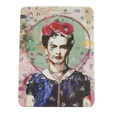 Load image into Gallery viewer, TAPA fashion - Frida Kahlo Rectangular Glitter Compact Makeup Mirror JM6423-10 (12PC): ASSORTED