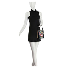 Load image into Gallery viewer, Handbag Express - Retro Print Petite Hand Tote: Multi2