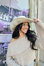 Load image into Gallery viewer, MiMi Wholesale - VCC0078 Hannah Star Rhinestone Cowboy Hat: Camel