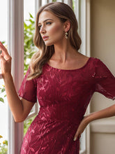 Load image into Gallery viewer, Ever-Pretty - Sequin Shiny Fishtail Tulle Dresses for Party: Silver / 6