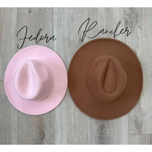 Load image into Gallery viewer, Wild Indigo - Love Her But Leave Her Wild Burned Hat: Suede Brown / Rancher