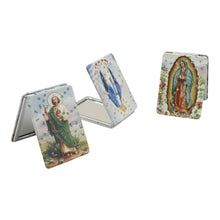 Load image into Gallery viewer, TAPA fashion - Religious Rectangular Glitter Compact Makeup Mirror JM6423-2 (12PC): ASSORTED