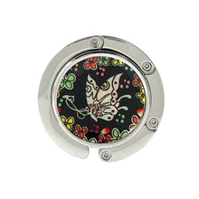 Load image into Gallery viewer, Wrapables.com - Wrapables Scenic Purse Hook Hanger, Foldable Handbag Table H: Deco Butterfly