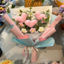 Load image into Gallery viewer, Toy Island - Handmade Crochet Flower Bouquet - 12 Beautiful Asssorment