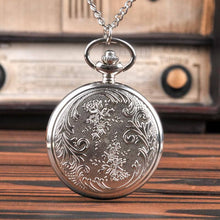 Load image into Gallery viewer, WoodWristCo - Large Silver Vintage Jesus Pocket Watch