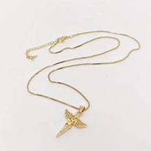 Load image into Gallery viewer, Mio Queena - Golden Angel Cham Pendant Necklace