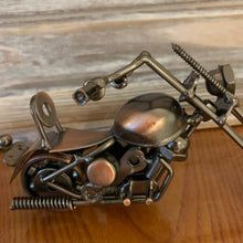 Load image into Gallery viewer, Magnifique Hearts - Upcycled Handmade Vintage Motorcycle Model, Retro Motor Figu