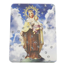 Load image into Gallery viewer, TAPA fashion - Religious Rectangular Glitter Compact Makeup Mirror JM6423-2 (12PC): ASSORTED