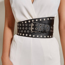 Load image into Gallery viewer, ACCITY - FASHIONABLE RETRO ELASTIC WAISTBAND_CWABE0283: White / (OS) 1