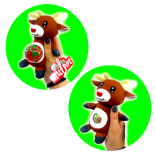 Load image into Gallery viewer, Novelty Brands - SO MUCH FUN! CHRISTMAS BELLY POPZ PLUSH TOY- 6 PER DISPLAY