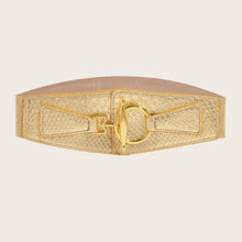 Load image into Gallery viewer, NINEXIS - CWABE0563_SOLID COLOR MULTI FUNCTIONAL ELASTIC BELT: SILVERY / (OS) 1