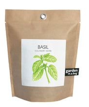 Load image into Gallery viewer, Potting Shed Creations, Ltd. - Garden in a Bag | Basil | Gift idea for Cooks | Best Seller