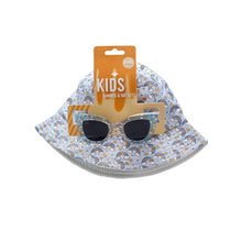 Load image into Gallery viewer, Shark Eyes, Inc - Kids Bucket Hat and Sunglasses Combination Sets Super Cute