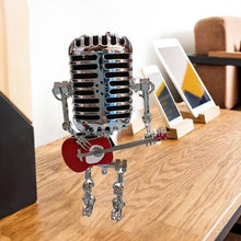 Load image into Gallery viewer, Gifts Amazing! - Retro Microphone Dude with Guitar - light