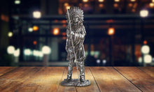 Load image into Gallery viewer, MLC HOME - 19.75"H Indian Chief Spear Native American Figurine Gifts