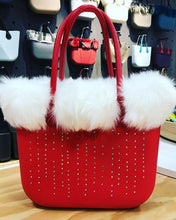 Load image into Gallery viewer, O bag Classic Ltd Edition Crystals Red