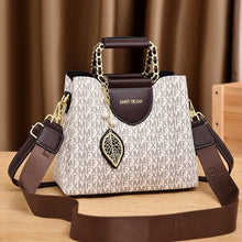 Load image into Gallery viewer, FurDecoration - Fashionable Versatile Large Capacity Tote Shoulder Bag: COFFEE
