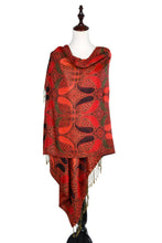 Load image into Gallery viewer, Jasper Trading LLC - A18_12 - One Piece Pasiley Print Pashmina Shawl Scarf
