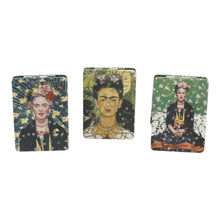 Load image into Gallery viewer, TAPA fashion - Frida Kahlo Rectangular Glitter Compact Makeup Mirror JM6423-10 (12PC): ASSORTED
