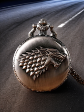 Load image into Gallery viewer, WoodWristCo - Antique Design Pocket Watch
