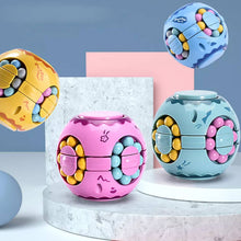 Load image into Gallery viewer, JSBlueRidge Toys - Rotating Magic Bean Fidget Cube Kids Toy- Assorted
