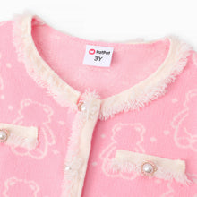 Load image into Gallery viewer, PatPat - Toddler/Kid Girl 2pcs Elegant Suit Jacket and Skirt Set: Pink / Kids: 6-7 Years
