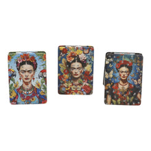 Load image into Gallery viewer, TAPA fashion - Frida Kahlo Rectangular Glitter Compact Makeup Mirror JM6423-10 (12PC): ASSORTED
