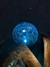 Load image into Gallery viewer, Continental Art Center - Solar Horizontal Metal Kinetic Lotus Wind Spinner Stake
