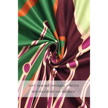 Load image into Gallery viewer, Black Pearl Clothing - PRINTED HALTER KNIT MAXI DRESS: MULTI / M
