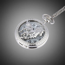 Load image into Gallery viewer, WoodWristCo - Men's Casual Culture Animal Horse Pocket Watch
