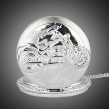 Load image into Gallery viewer, WoodWristCo - Collection Exquisite Motorcycle Pocket Watch: Default Title / N
