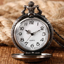 Load image into Gallery viewer, WoodWristCo - Antique Design Pocket Watch
