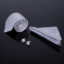 Load image into Gallery viewer, Selini New York - 24pc Boxed Men Tie &amp; Hanky, Cufflink -PWFBGB-FW
