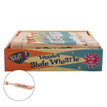 Load image into Gallery viewer, Toysmith - Neato! Wooden Slide Whistle, 6.5" Sealed Musical Toy, Retro
