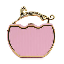Load image into Gallery viewer, Handbag Express - Unique Handled Sparkling Petite Evening Tote: Pink
