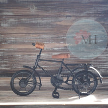 Load image into Gallery viewer, Magnifique Hearts - Wooden Iron Bicycle Centerpiece - Rustic Vintage Style
