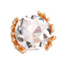 Load image into Gallery viewer, PinktownUSA - Gold Crystal Branch Ring: Color / Gold / Stretch to Fit
