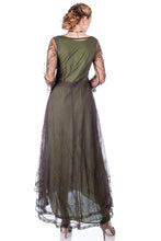 Load image into Gallery viewer, Nataya - Nataya 40163 Downton Abbey Emerald Tea Party Gown: S / Green

